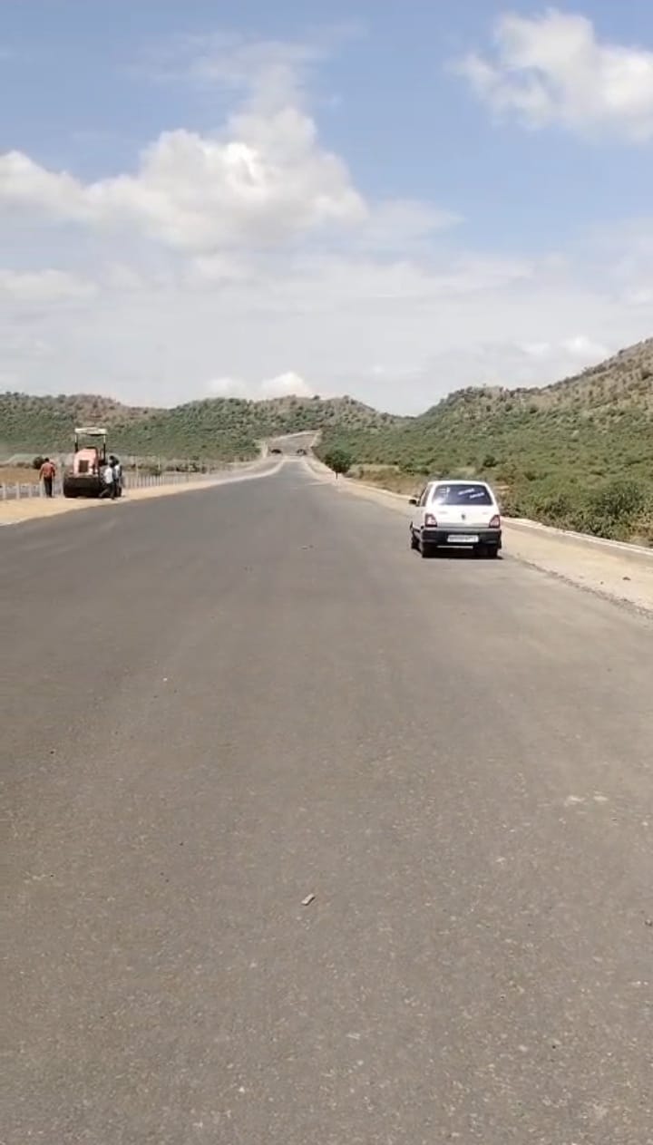 express highway beside land