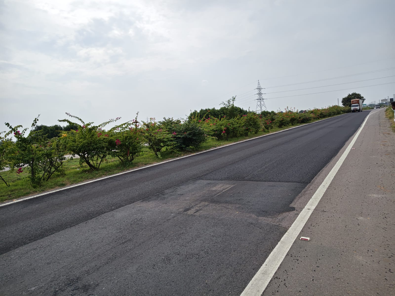 NH Road Facing Black Soil Land